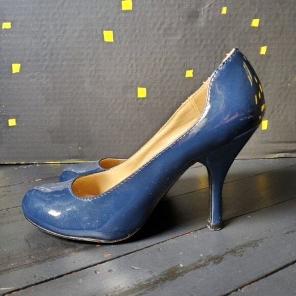Chinese Laundry Blue Heels - Picture 3 of 8